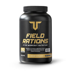 Troponin Field Rations bottle-front showcases the intra-workout formula for sustained performance.