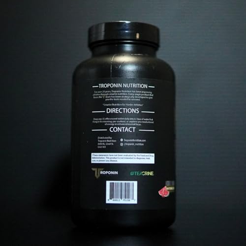 Troponin Nutrition ATP glass with drink shows sustained energy.