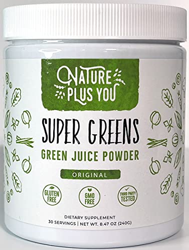 TruBaio Super Greens Powder bottle