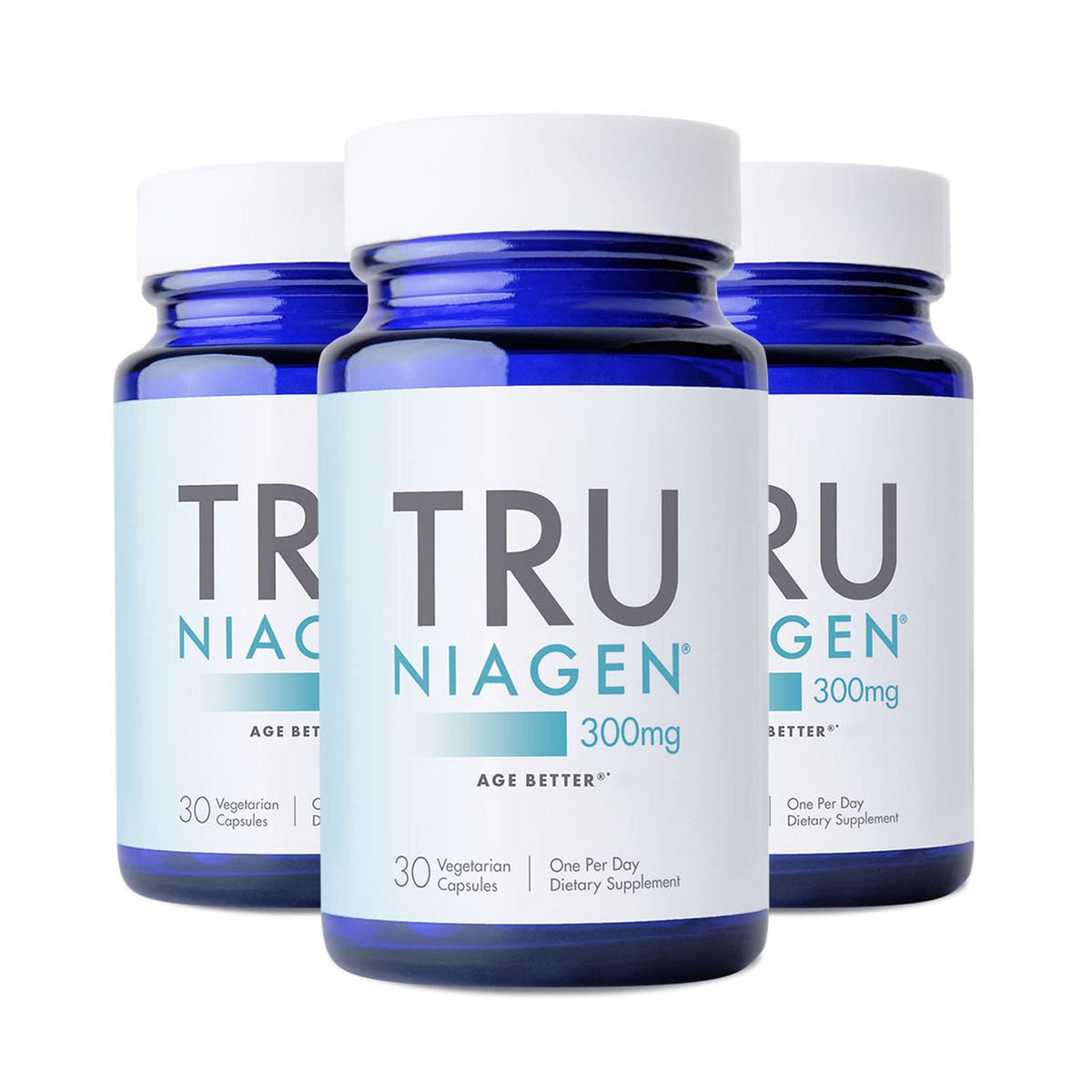 Tru Niagen 300mg bottle front view