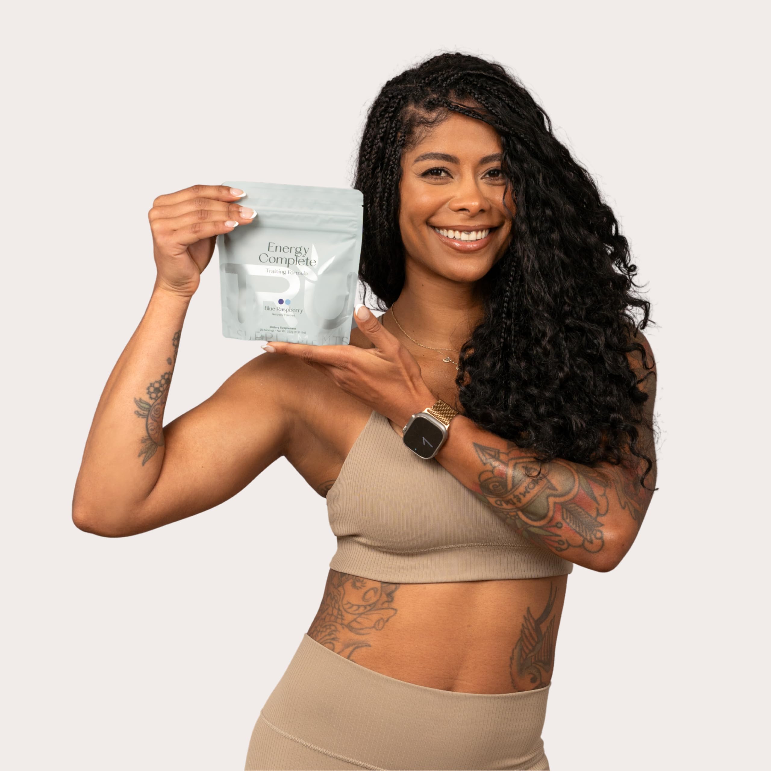 TRU Supplements Energy no-jitters capsules illustrate smooth energy without crashes.
