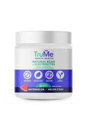 Product label and branding on TruMe BCAA Electrolytes Watermelon