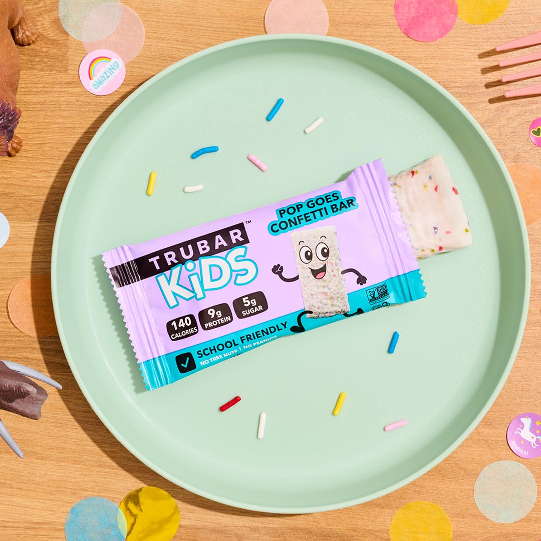 TRUBAR Kids Protein Bars packaging front