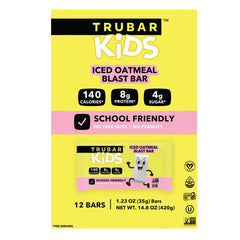 Label showing gluten-free, peanut-free, and tree-nut-free ingredients