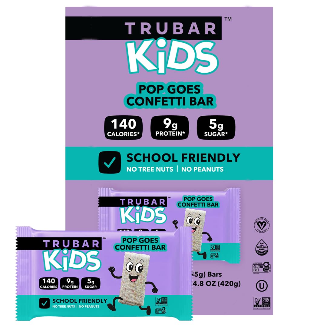 TRUBAR Pop Goes Confetti bar front packaging