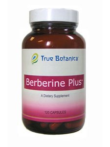 True Botanica Berberine Plus bottle 120 capsules, full spectrum berberine supplement