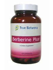 True Botanica Berberine Plus bottle 120 capsules, full spectrum berberine supplement