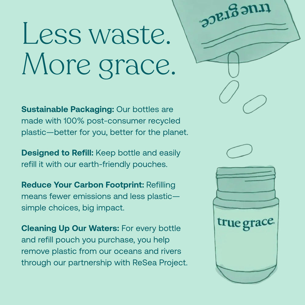 Carbon-neutral True Grace supplement production
