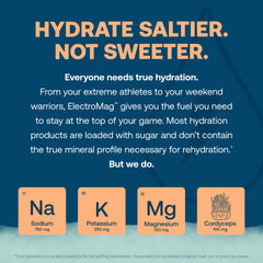 True Grace ElectroMag grapefruit close-up on cordyceps highlighting energy and endurance potential