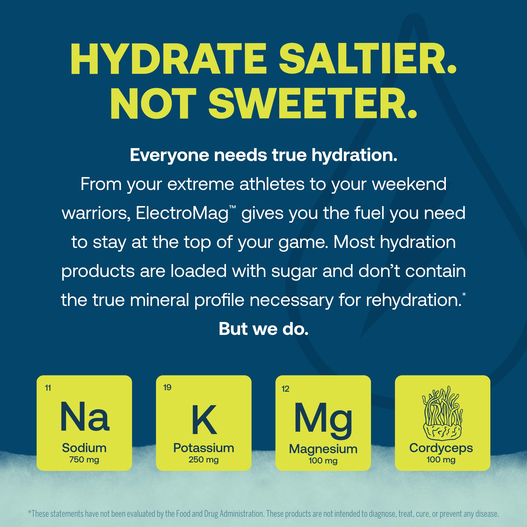 True Grace ElectroMag lemon lime drink served in glass with refreshing color