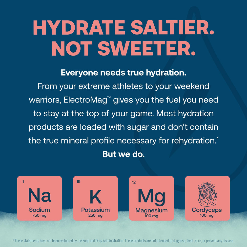 True Grace ElectroMag pink lemonade in glass illustrating refreshing, zero sugar hydration.