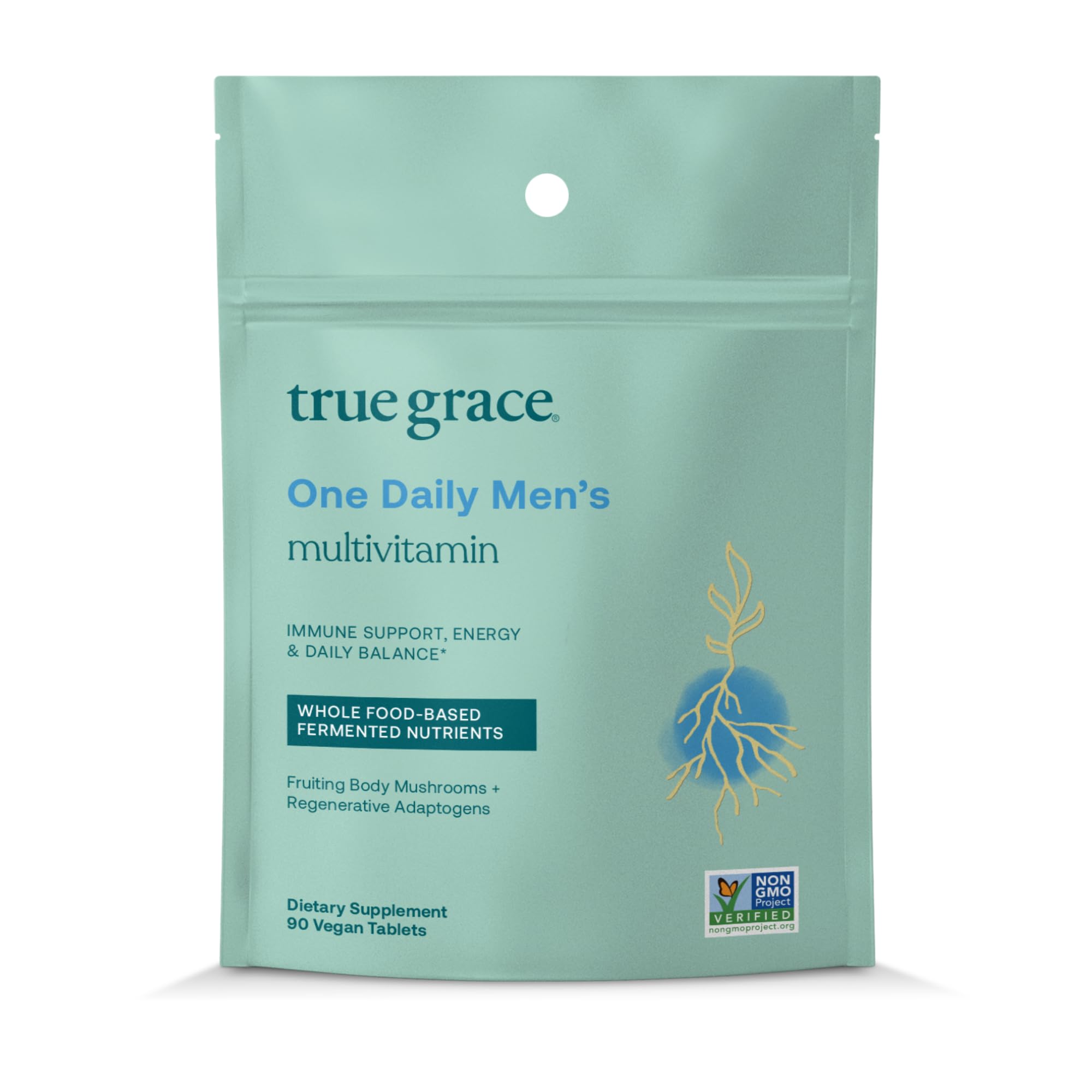 True Grace One Daily Men's Multivitamin bottle front