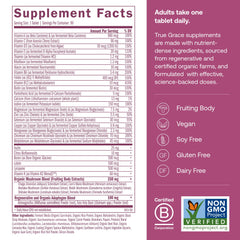 Product packaging for True Grace multivitamin