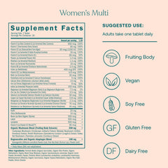Front view of True Grace One Daily Women’s Probiotic bottle with 30 vegetarian capsules