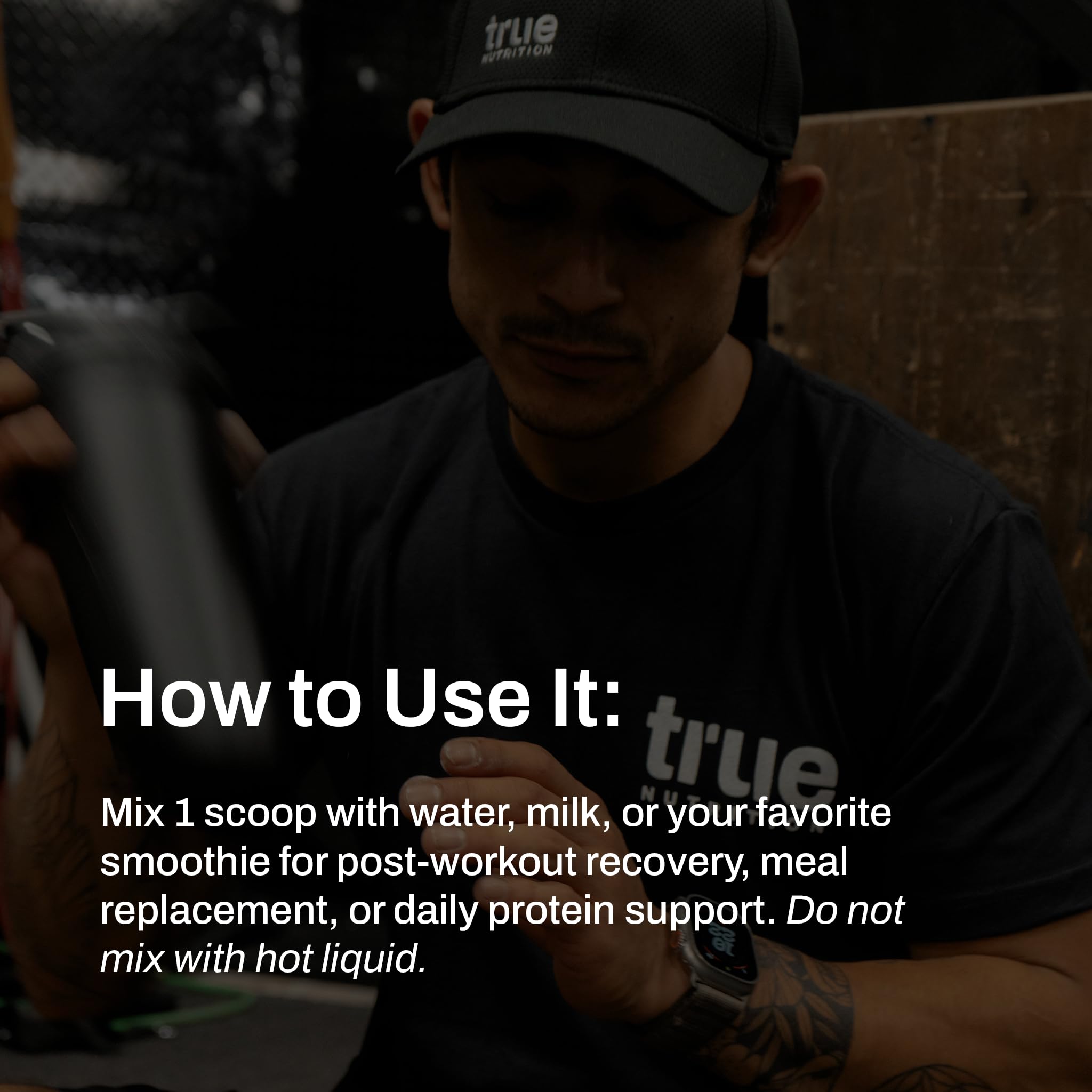 True Nutrition Egg White Protein Powder in a sports nutrition context for post-workout recovery