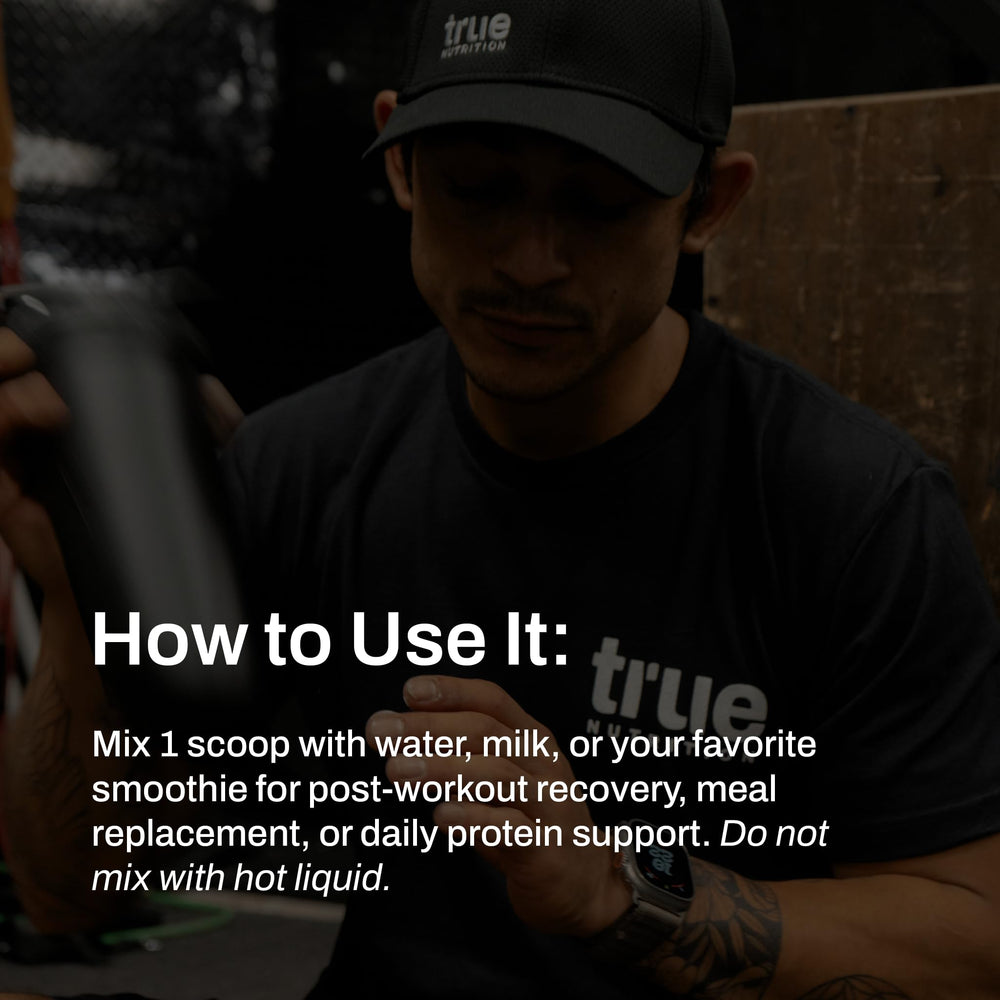 True Nutrition Egg White Protein Powder in a sports nutrition context for post-workout recovery