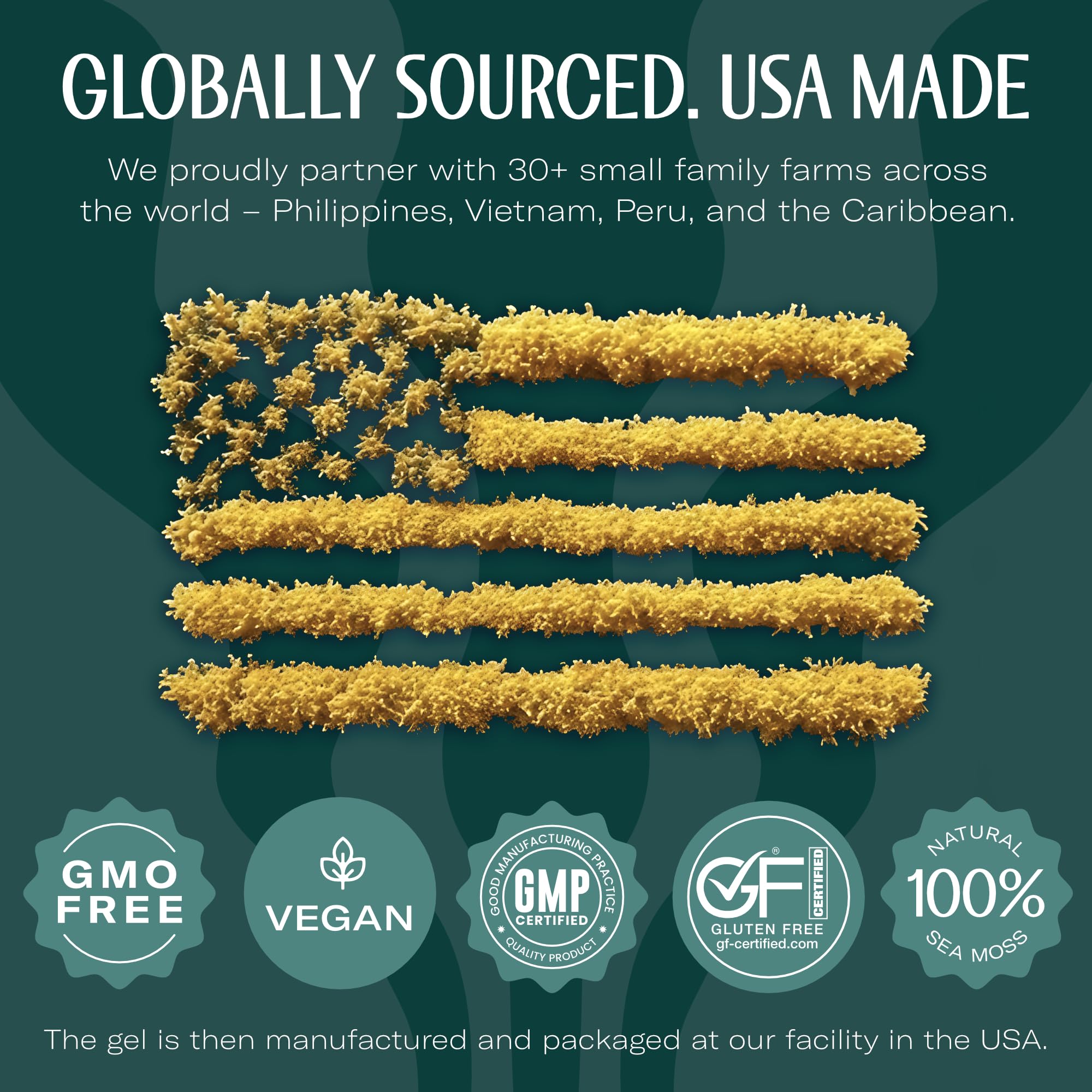 Gel being scooped from the jar