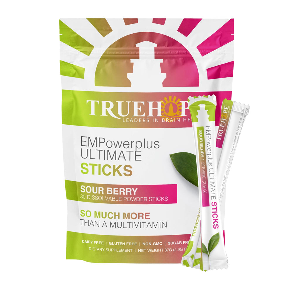 Truehope EMPowerplus Ultimate Sticks Sour Berry 30 Count package front