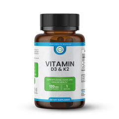 TRUEMED Vitamin D3 & K2 bottle front label