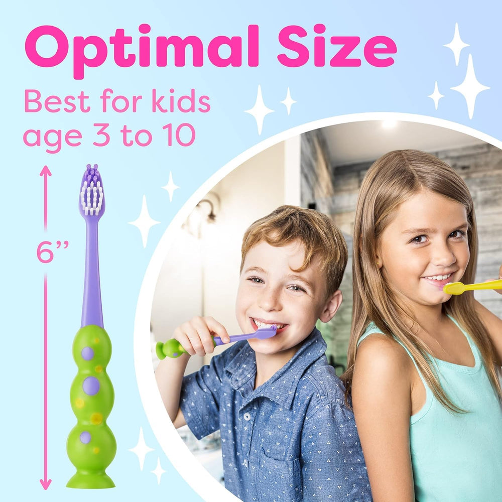 Gentle brushing for baby and permanent teeth