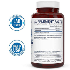 Label showing Gluten-Free and Non-GMO ingredients