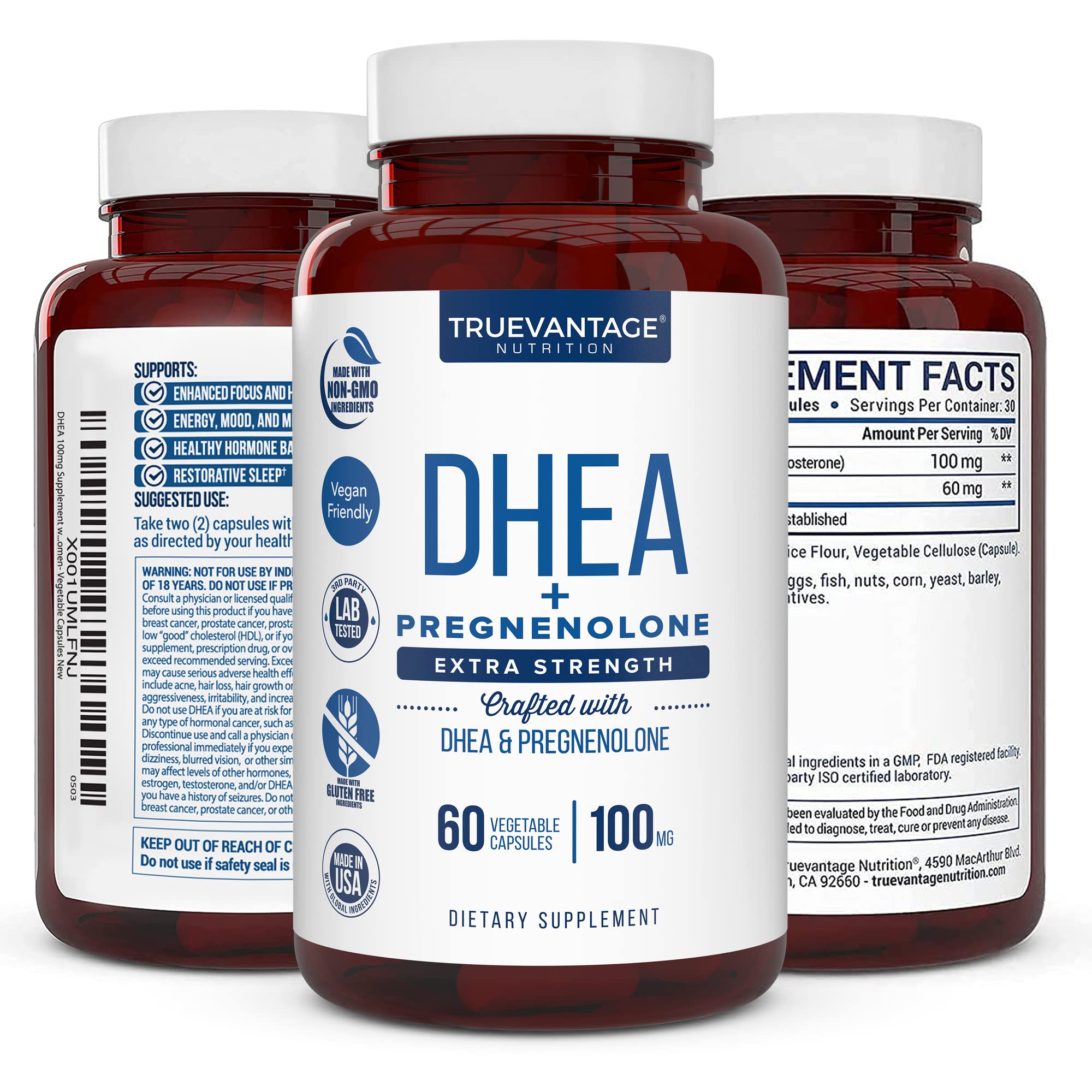 Made in USA in GMP and FDA-registered facility