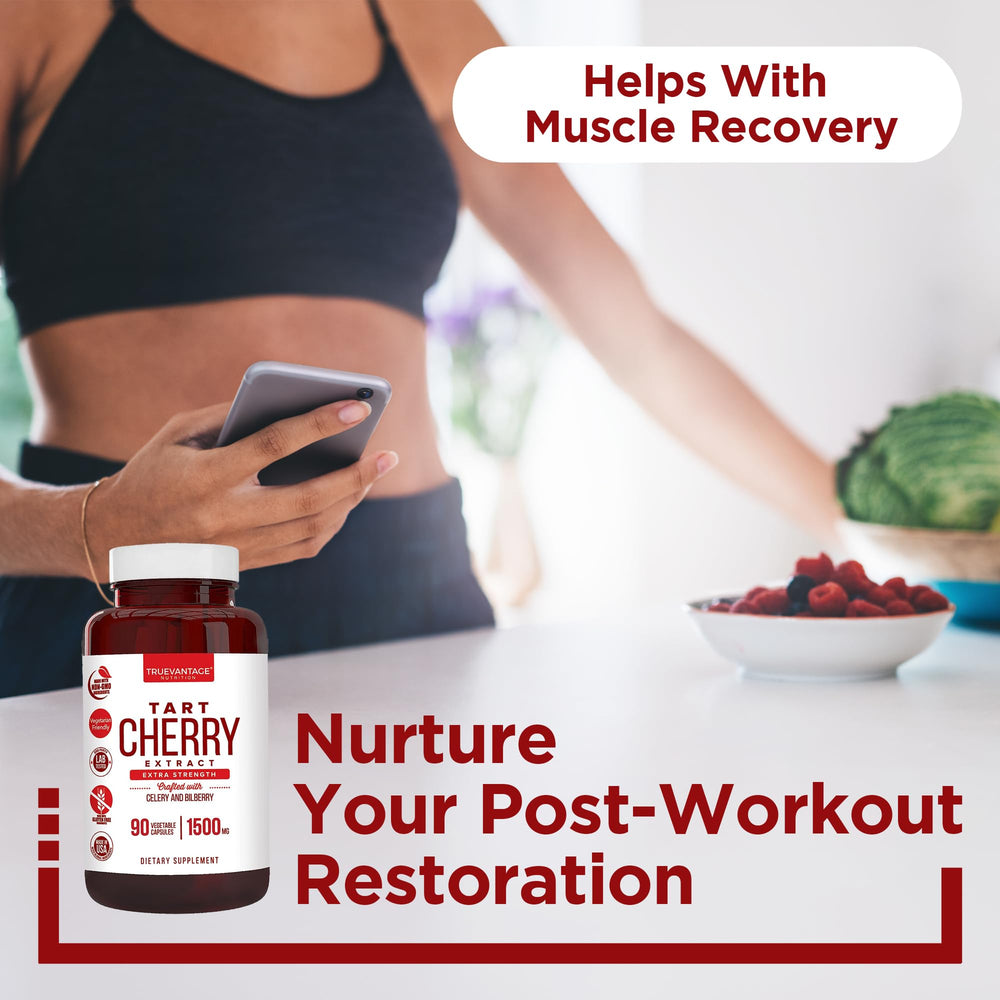 Vegetarian-friendly capsule texture for Truevantage Tart Cherry Capsules