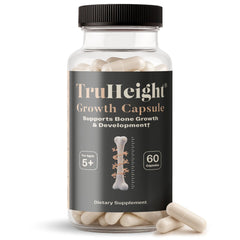 TruHeight Growth Capsules bottle for kids and teens (hero image)