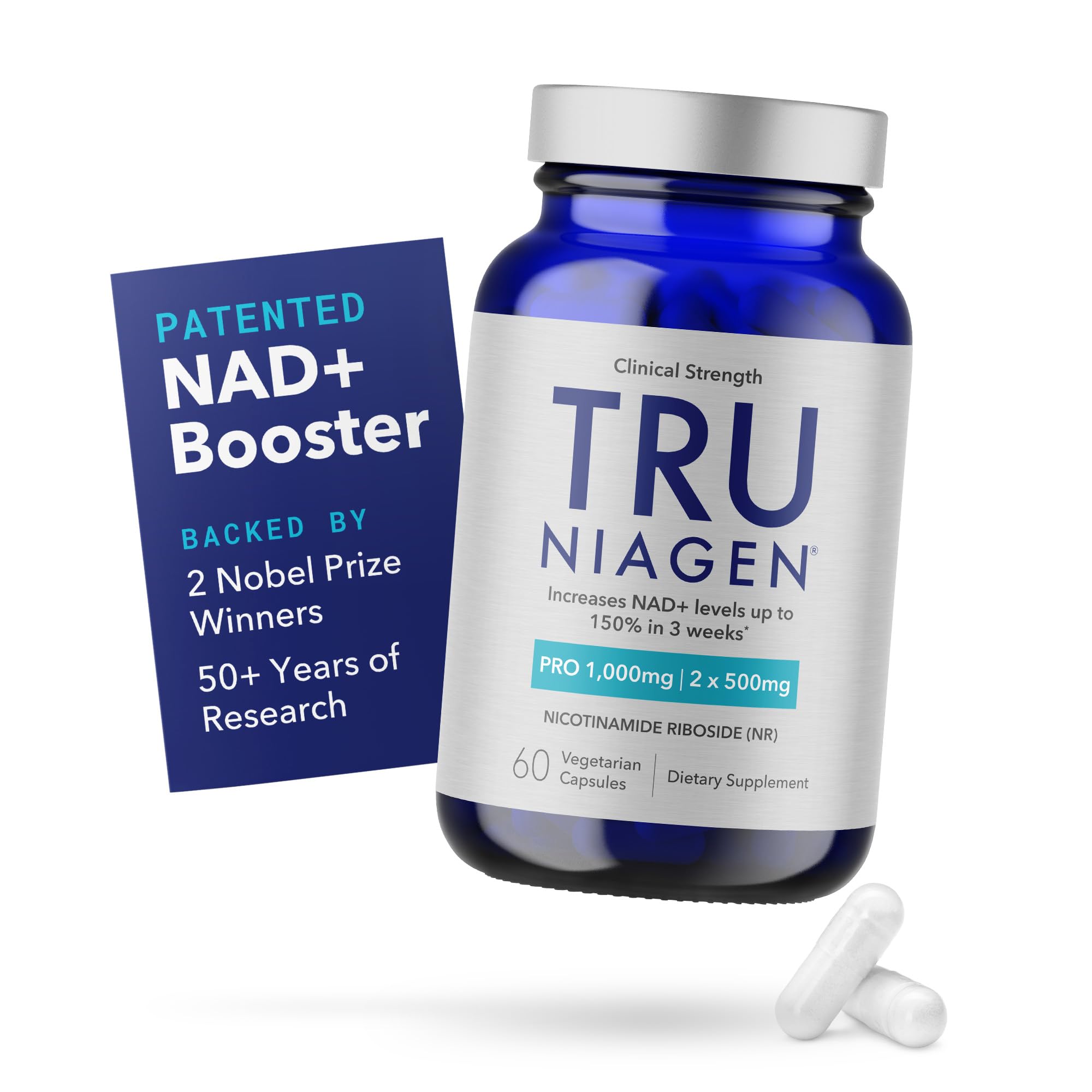 TRU NIAGEN PRO NAD+ supplement bottle