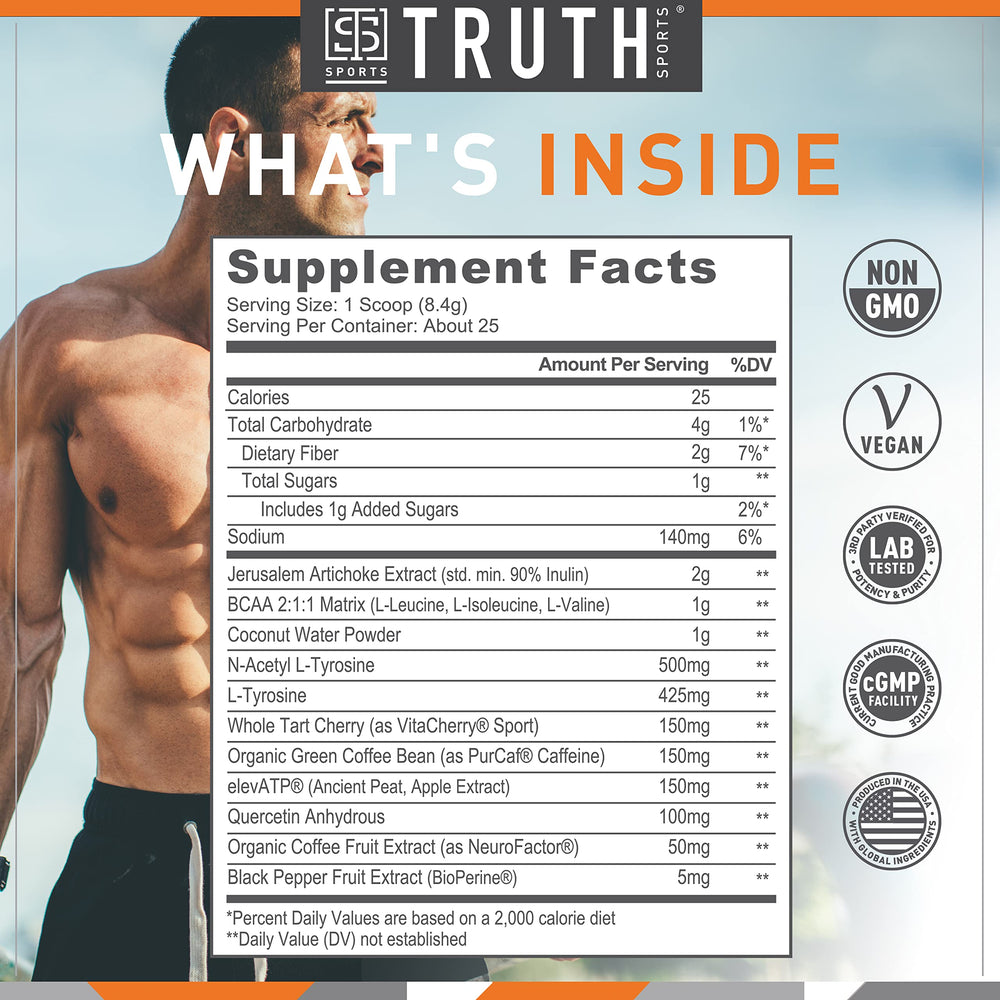 USA-made, lab-tested, cgmp certification on Truth Nutrition product