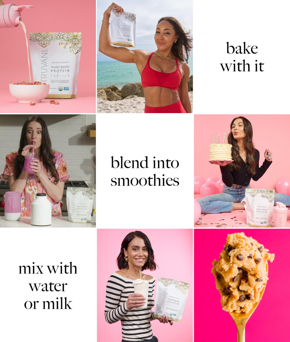 Truvani gluten-free keto-friendly icons reassure dietary compatibility.