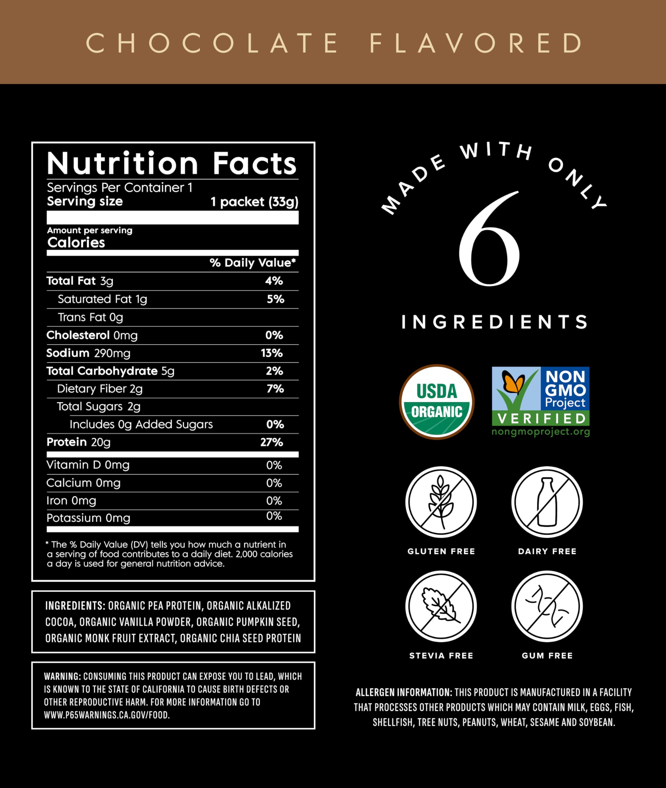 Truvani travel packets chocolate protein showing convenient single-serve option for on-the-go nutrition.