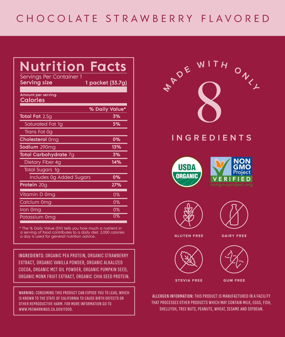 Truvani vegan pea protein powder scoop for convenient single-serving portions on the go