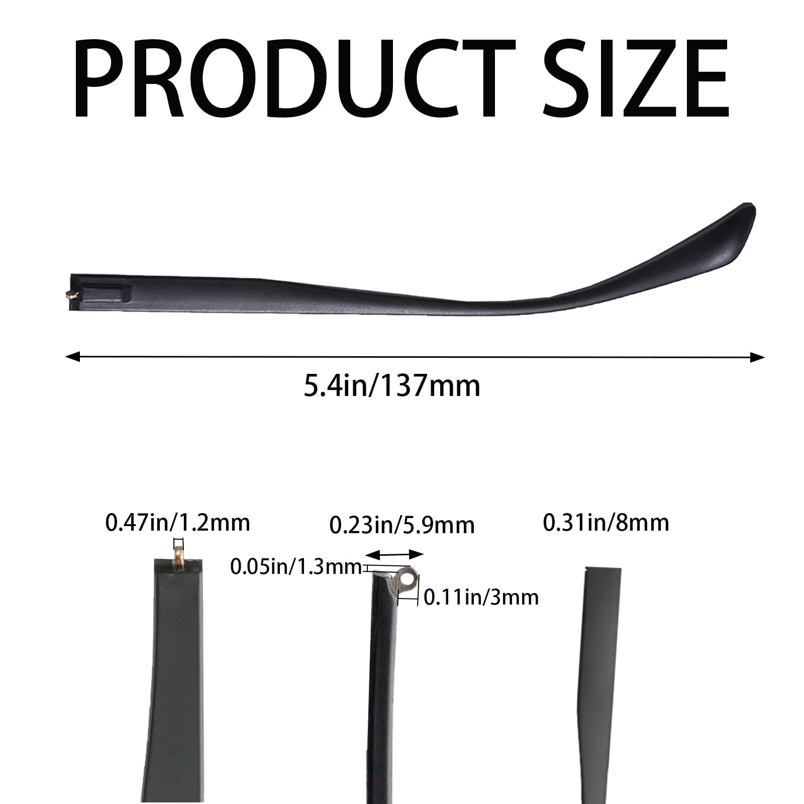 TR90 frame arms replacement from TTFdacai