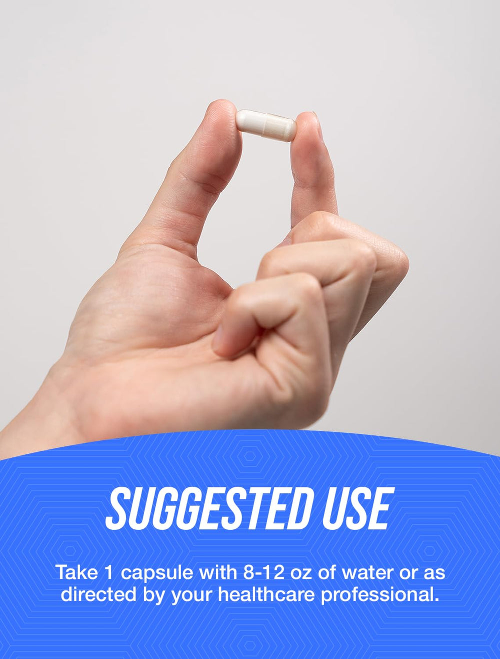 Supplement facts panel for TUDCA capsules