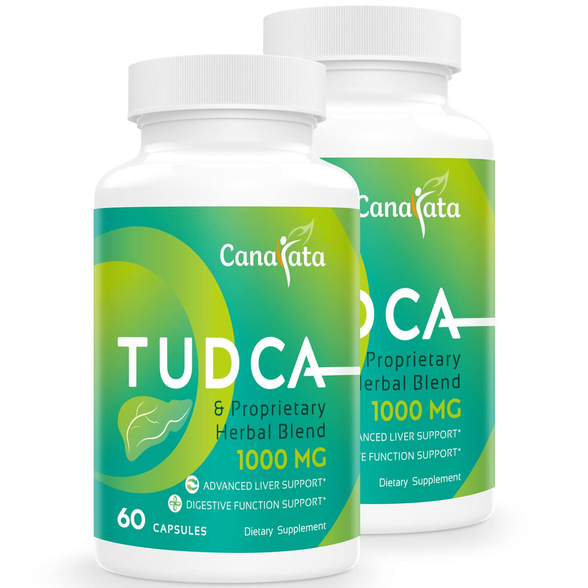 Canarata TUDCA Complex bottle with 1000 mg label