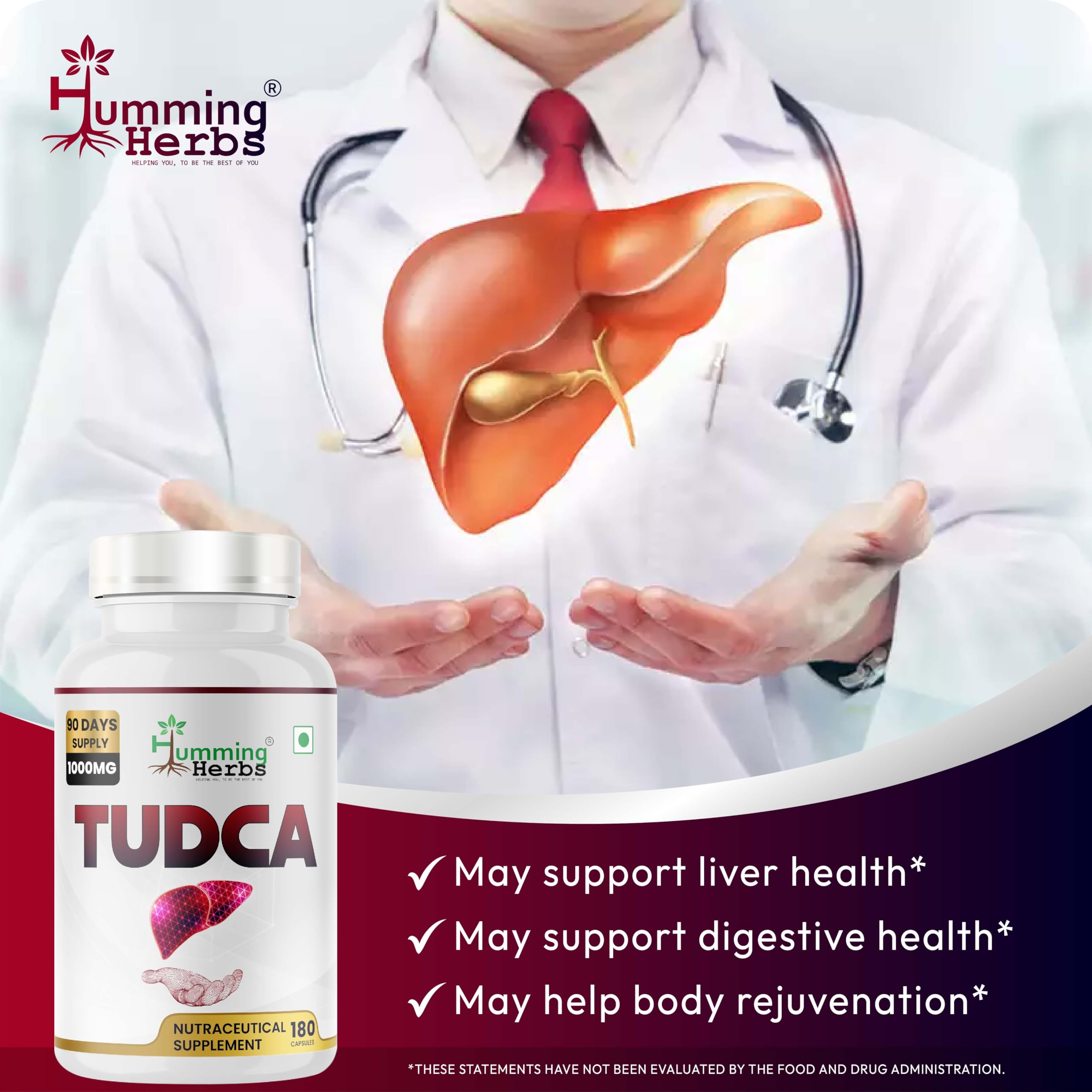 Non-GMO TUDCA label and packaging