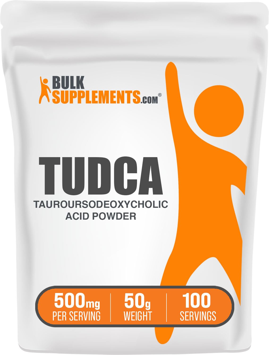 BulkSupplements TUDCA Powder 500mg 50g pack