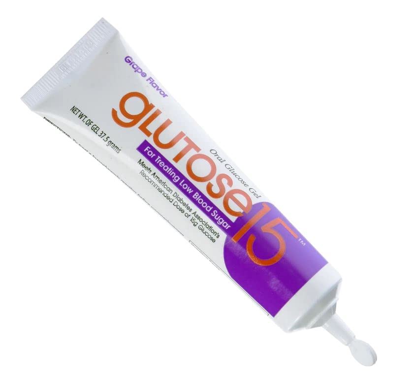 TUKIMA Glucose 15 Oral Gel safety cap image showing secure storage