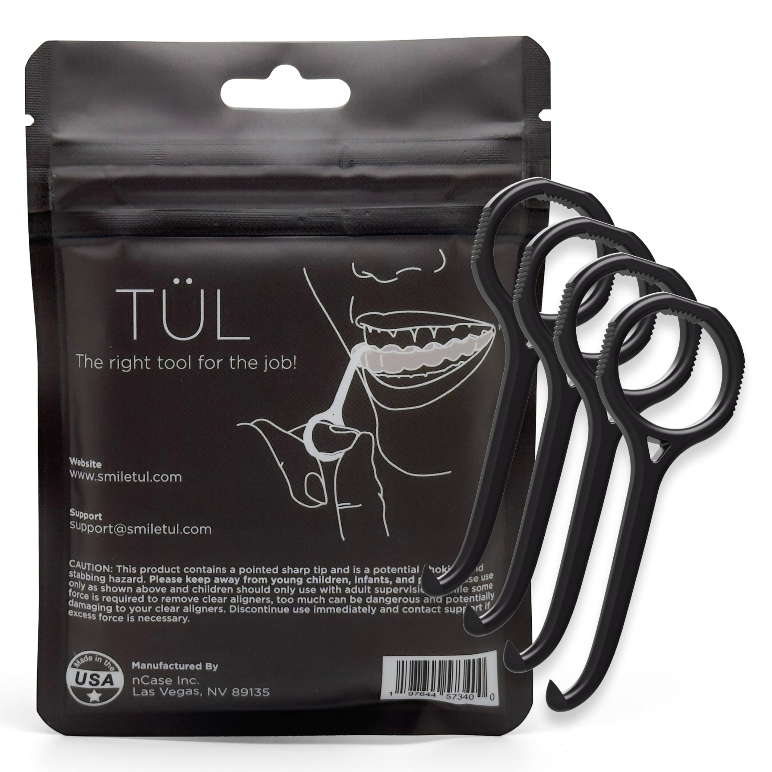 Universal compatibility with Invisalign and clear retainers