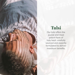 Bottle of Organic Tulsi vegan liquid drops