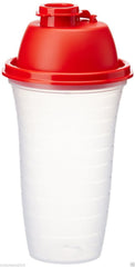 Tupperware Quick Shake 500ml bottle - spill-proof spout