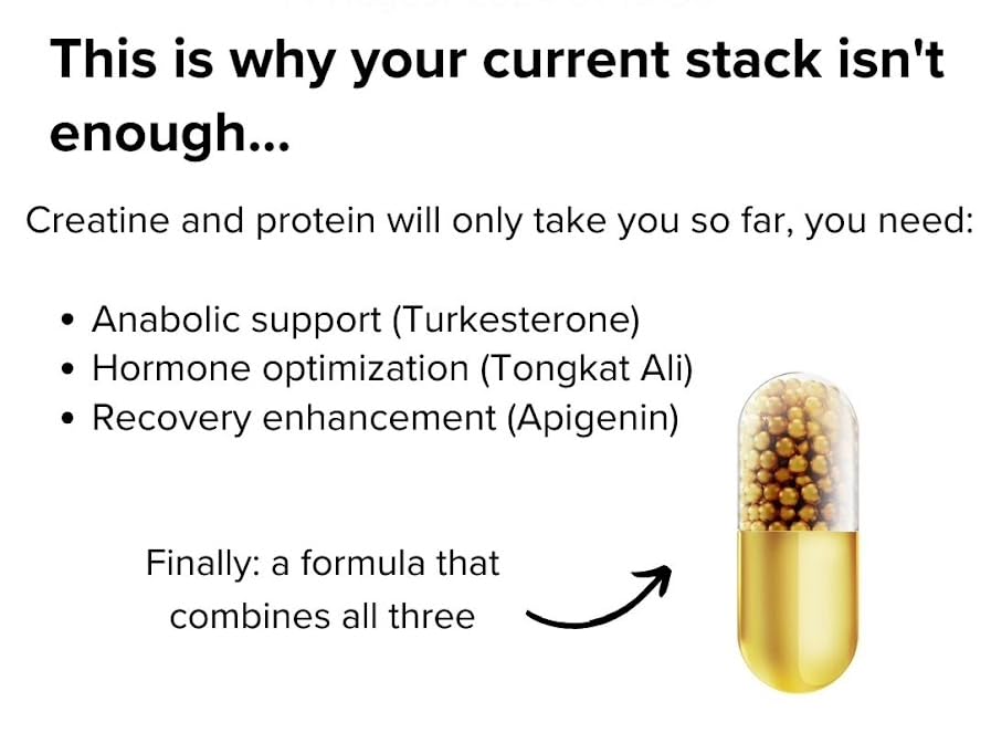 Close-up of Turkesterone 200:1 and Tongkat Ali blend