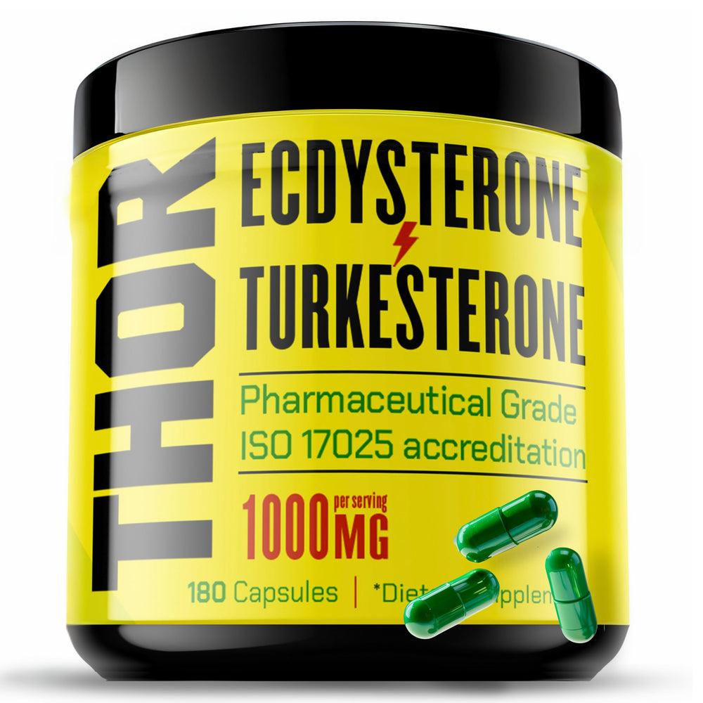 Turkesterone + Ecdysterone bottle with label