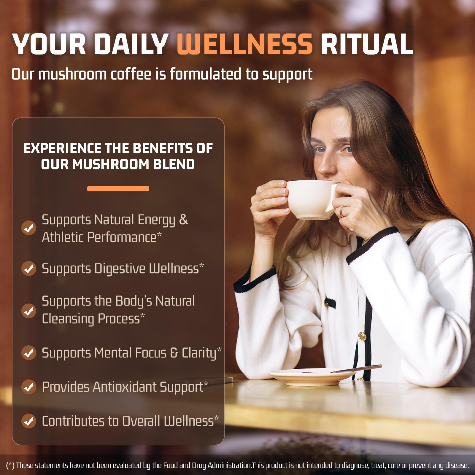 Close-up of Turkey Tail mushroom