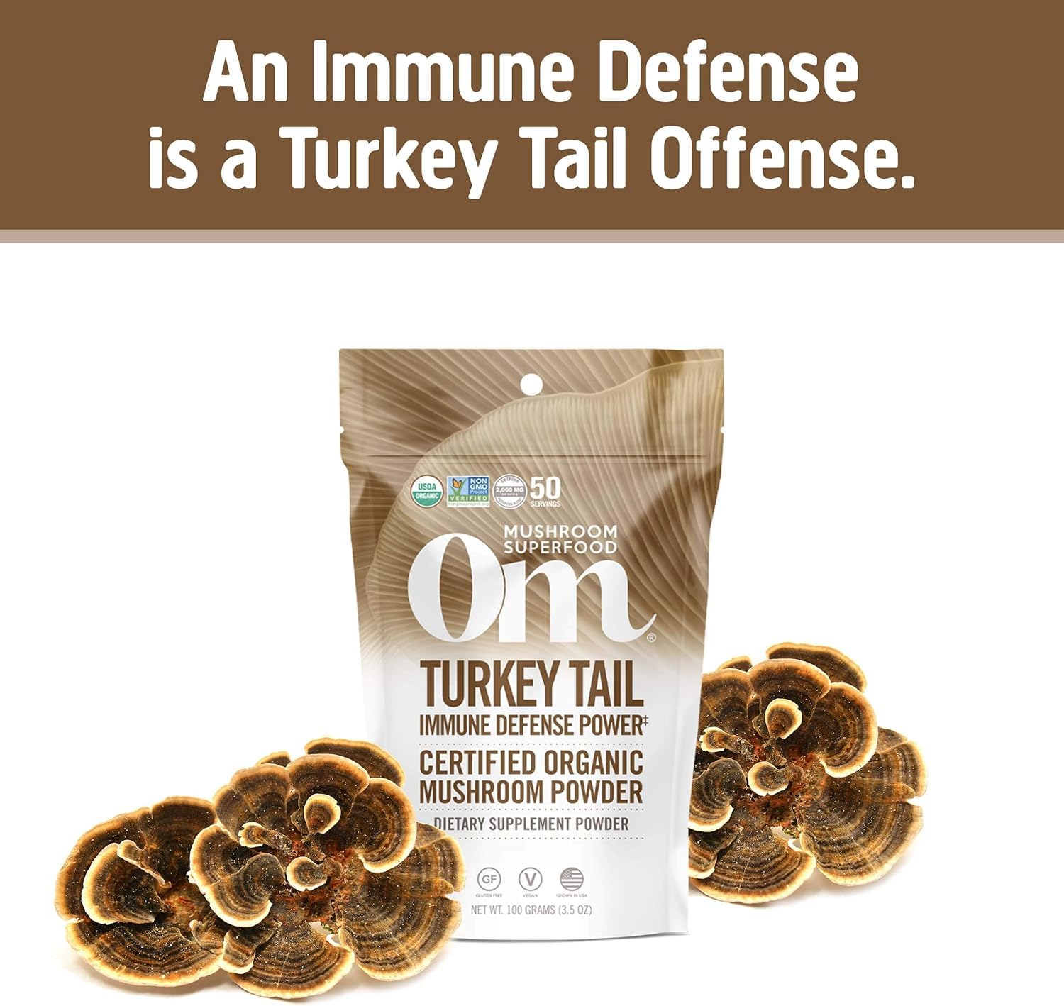 Bulk turkey tail mushroom powder