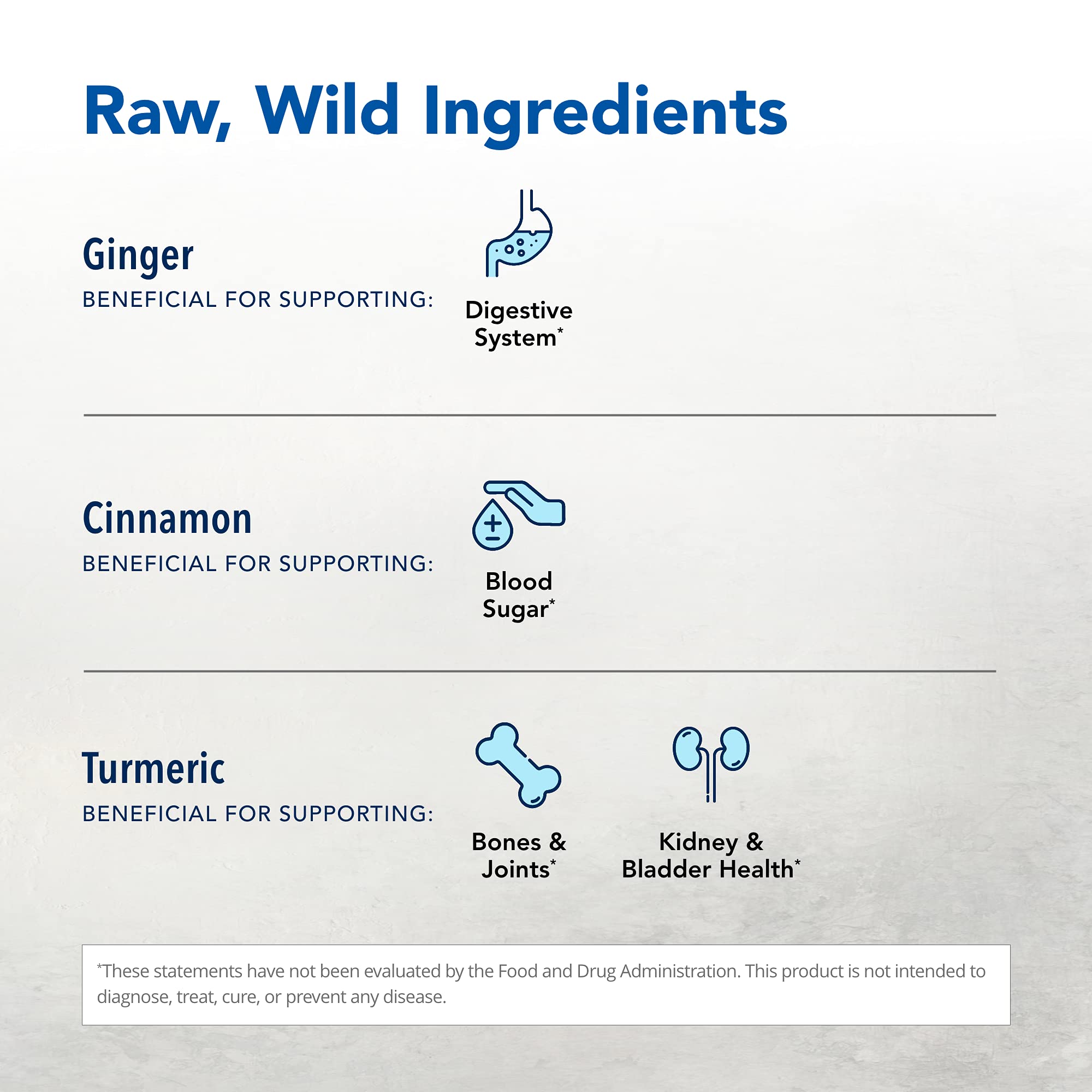 Ingredients and nutrition panel on Turmamilk Mix label