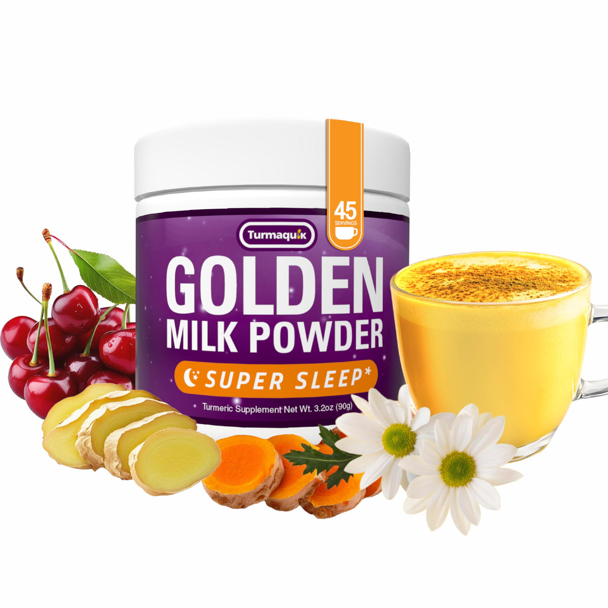 Turmaquik Golden Moon Milk Powder 3.2 oz jar