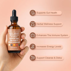 Turmeric and berberine in a plant based liquid extract