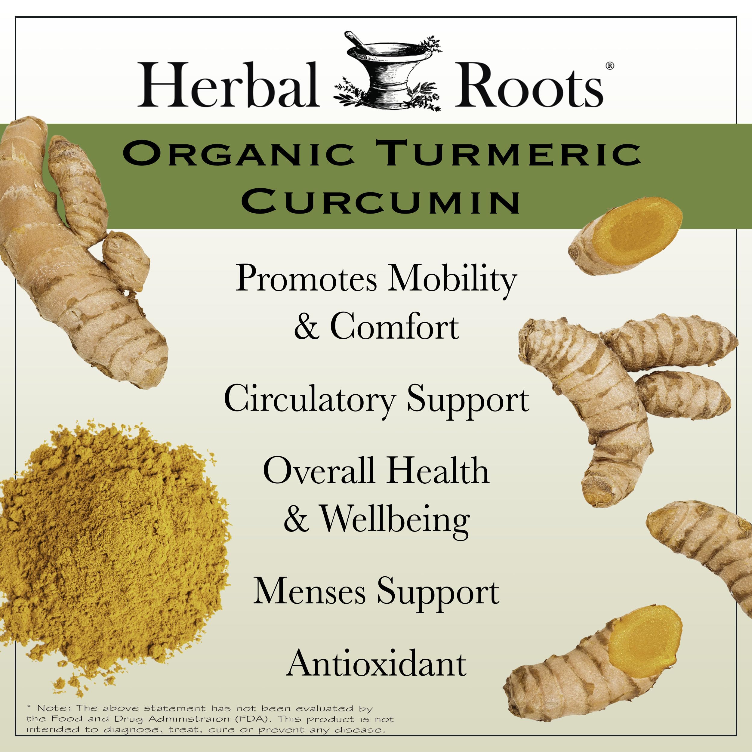 Close-up of turmeric curcumin with ginger and black pepper ingredients